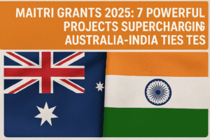 Maitri Grants 2025: 7 Powerful Projects Supercharging Australia-India Ties