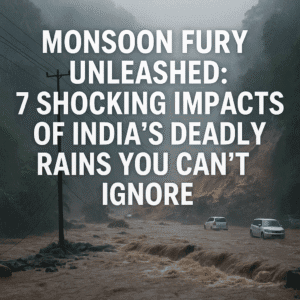 Monsoon Fury Unleashed: 7 Shocking Impacts of India's Deadly Rains You Can't Ignore