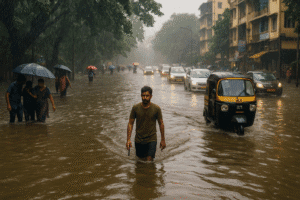 Mumbai’s Monsoon Reality: Resilience Tested as Heavy Rains Trigger Chaos and Hope