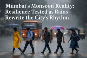 Mumbai's Monsoon Reality: Resilience Tested as Rains Rewrite the City’s Rhythm
