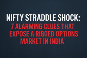 Nifty Straddle Shock: 7 Alarming Clues That Expose a Rigged Options Market in India