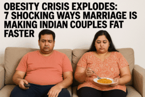Obesity Crisis Explodes: 7 Shocking Ways Marriage Is Making Indian Couples Fat Faster