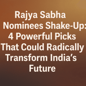 Rajya Sabha Nominees Shake-Up: 4 Powerful Picks That Could Radically Transform India's Future