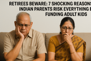 Retirees Beware: 7 Shocking Reasons Indian Parents Risk Everything by Funding Adult Kids