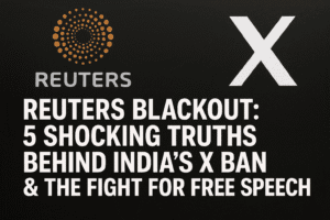 Reuters Blackout: 5 Shocking Truths Behind India’s X Ban & the Fight for Free Speech