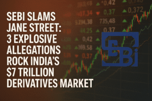 SEBI Slams Jane Street: 3 Explosive Allegations Rock India’s $7 Trillion Derivatives Market 1 SEBI Slams Jane Street: 3 Explosive Allegations Rock India’s $7 Trillion Derivatives Market