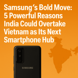 Samsung’s Bold Move: 5 Powerful Reasons India Could Overtake Vietnam as Its Next Smartphone Hub