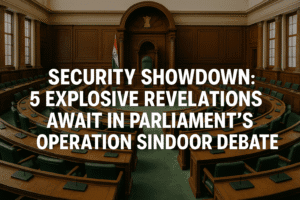Security Showdown: 5 Explosive Revelations Await in Parliament’s Operation Sindoor Debate