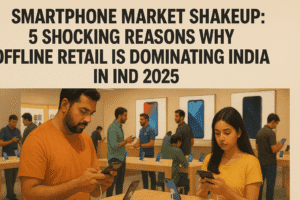 Smartphone Market Shakeup: 5 Shocking Reasons Why Offline Retail Is Dominating India in 2025
