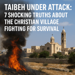 Taibeh Under Attack: 7 Shocking Truths About the Christian Village Fighting for Survival 1 Taibeh Under Attack: 7 Shocking Truths About the Christian Village Fighting for Survival