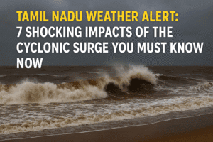 Tamil Nadu Weather Alert: 7 Shocking Impacts of the Cyclonic Surge You Must Know Now