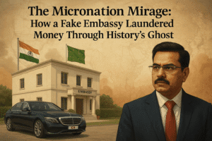 The Micronation Mirage: How a Fake Embassy Laundered Money Through History's Ghost