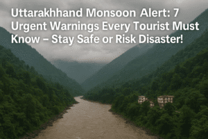 Uttarakhand Monsoon Alert: 7 Urgent Warnings Every Tourist Must Know – Stay Safe or Risk Disaster!