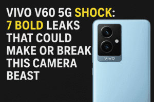 Vivo V60 5G Shock: 7 Bold Leaks That Could Make or Break This Camera Beast