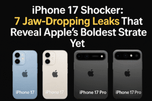 iPhone 17 Shocker: 7 Jaw-Dropping Leaks That Reveal Apple’s Boldest Strategy Yet 1 iPhone 17 Shocker: 7 Jaw-Dropping Leaks That Reveal Apple’s Boldest Strategy Yet