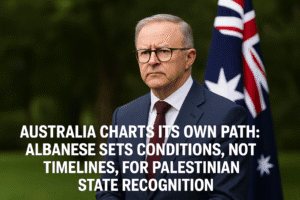 Australia Charts Its Own Path: Albanese Sets Conditions, Not Timelines, for Palestinian State Recognition