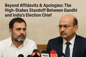Beyond Affidavits & Apologies: The High-Stakes Standoff Between Gandhi and India's Election Chief
