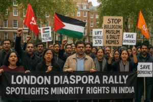 Beyond Borders: London Diaspora Rally Spotlights Minority Rights in India