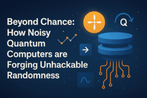 Beyond Chance: How Noisy Quantum Computers are Forging Unhackable Randomness