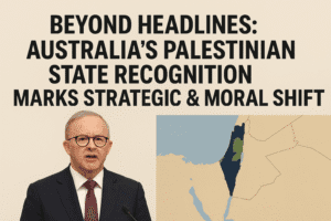 Beyond Headlines: Australia's Palestinian State Recognition Marks Strategic & Moral Shift