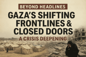 Beyond Headlines: Gaza's Shifting Frontlines & Closed Doors - A Crisis Deepening