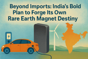 Beyond Imports: India's Bold Plan to Forge Its Own Rare Earth Magnet Destiny