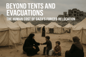 Beyond Tents and Evacuations: The Human Cost of Gaza's Forced Relocation