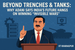 Beyond Trenches & Tanks: Why Adani Says India's Future Hangs on Winning "Invisible Wars"