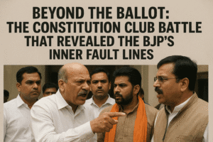 Beyond the Ballot: The Constitution Club Battle That Revealed the BJP's Inner Fault Lines