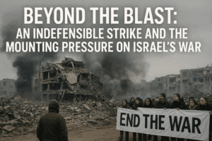 Beyond the Blast: An Indefensible Strike and the Mounting Pressure on Israel's War