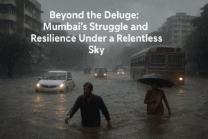 Beyond the Deluge: Mumbai's Struggle and Resilience Under a Relentless Sky 