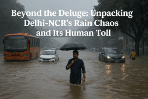 Beyond the Deluge: Unpacking Delhi-NCR's Rain Chaos and Its Human Toll