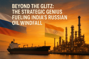 Beyond the Glitz: The Strategic Genius Fueling India's Russian Oil Windfall 