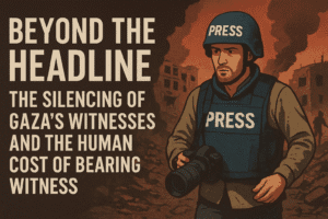Beyond the Headline: The Silencing of Gaza's Witnesses and the Human Cost of Bearing Witness