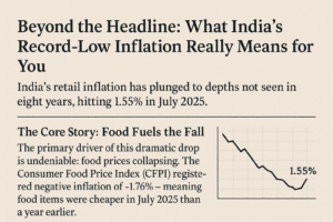 Beyond the Headline: What India's Record-Low Inflation Really Means for You