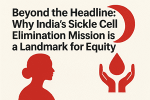 Beyond the Headline: Why India's Sickle Cell Elimination Mission is a Landmark for Equity 1 Beyond the Headline: Why India's Sickle Cell Elimination Mission is a Landmark for Equity