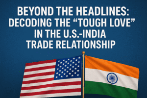 Beyond the Headlines: Decoding the "Tough Love" in the U.S.-India Trade Relationship