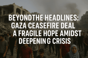 Beyond the Headlines: Gaza Ceasefire Deal – A Fragile Hope Amidst Deepening Crisis