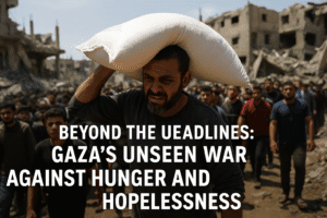 Beyond the Headlines: Gaza's Unseen War Against Hunger and Hopelessness