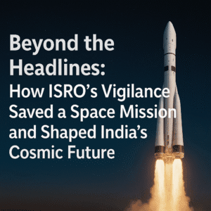 Beyond the Headlines: How ISRO's Vigilance Saved a Space Mission and Shaped India's Cosmic Future