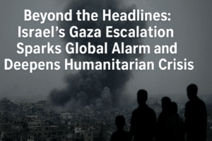 Beyond the Headlines: Israel's Gaza Escalation Sparks Global Alarm and Deepens Humanitarian Crisis