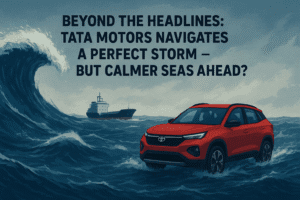 Beyond the Headlines: Tata Motors Navigates a Perfect Storm – But Calmer Seas Ahead?