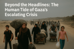 Beyond the Headlines: The Human Tide of Gaza's Escalating Crisis