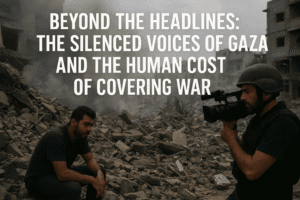 Beyond the Headlines: The Silenced Voices of Gaza and the Human Cost of Covering War