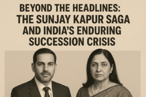 Beyond the Headlines: The Sunjay Kapur Saga and India's Enduring Succession Crisis