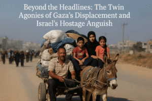 Beyond the Headlines: The Twin Agonies of Gaza's Displacement and Israel's Hostage Anguish