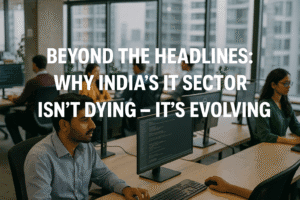 Beyond the Headlines: Why India's IT Sector Isn't Dying - It's Evolving 