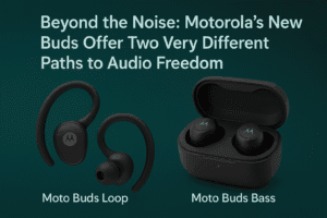Beyond the Noise: Motorola's New Buds Offer Two Very Different Paths to Audio Freedom