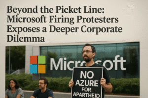 Beyond the Picket Line: Microsoft Firing Protesters Exposes a Deeper Corporate Dilemma