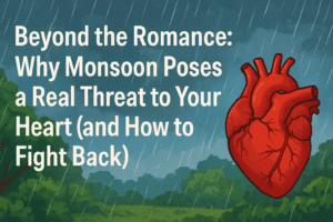 Beyond the Romance: Why Monsoon Poses a Real Threat to Your Heart (and How to Fight Back)